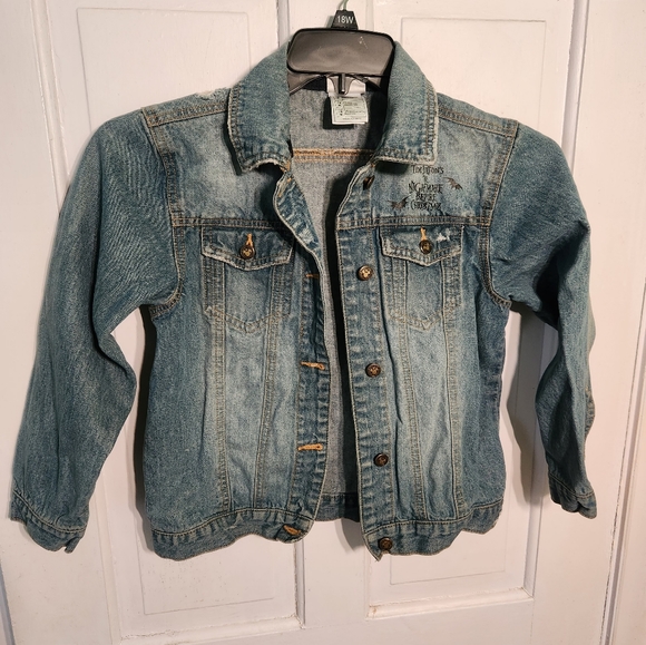 Kid's Disney Nightmare Before Christmas Jean Jacket Size 7/8 - Picture 2 of 10